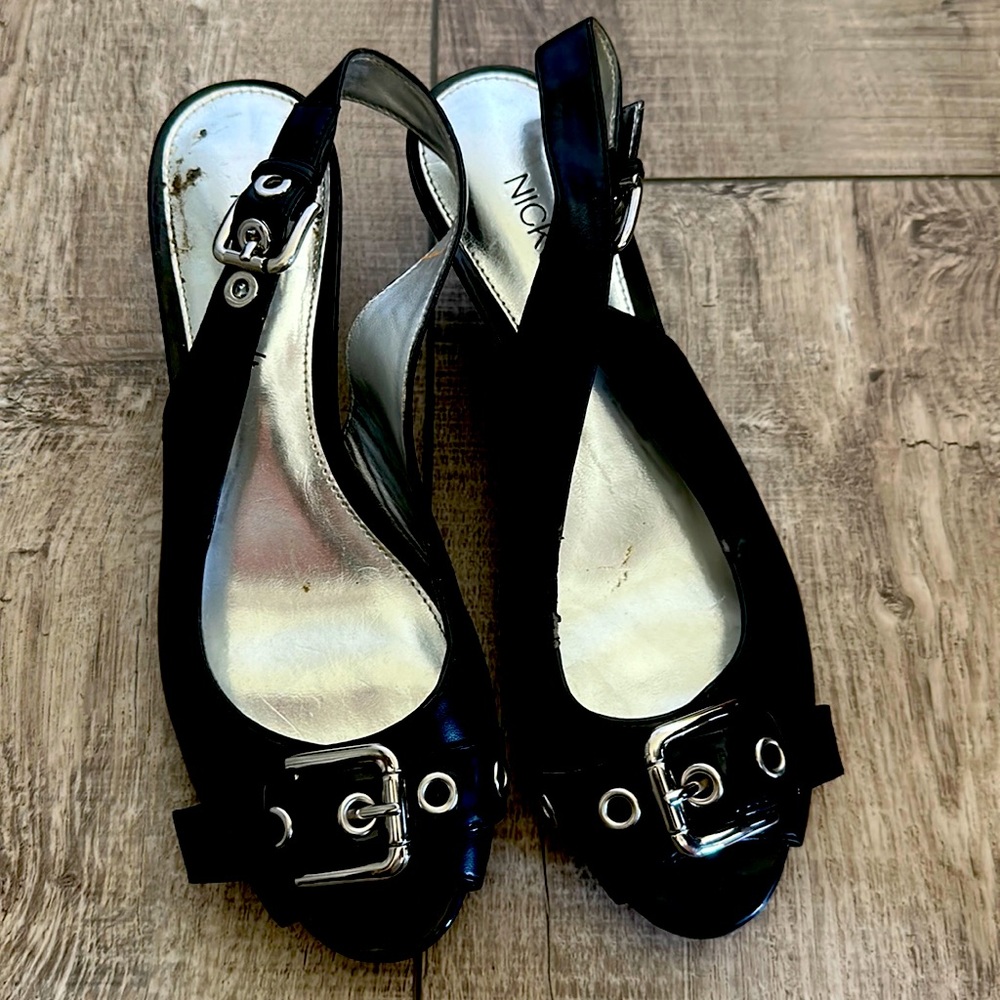 Low wedge heels